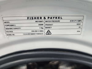 Fisher & Paykel 7kg Front Loader / 4kg Dryer COMBO