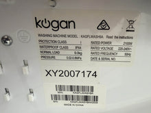 Load image into Gallery viewer, Kogan KAGFLWASH9A 9kg Front Load Washing Machine