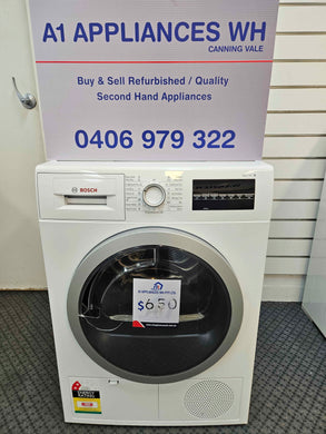 Bosch 8KG Condensor Dryer / WTG86400AU