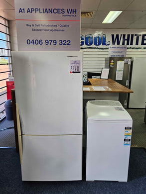 Westinghouse 510L Fridge + Fisher & Paykel 6KG Top Load Washer