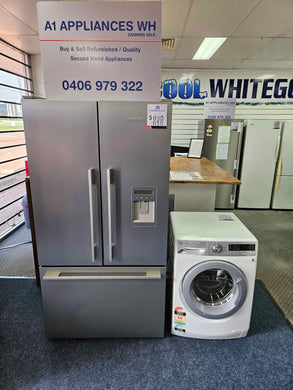 Fisher & Paykel 610L Fridge + Electrolux 8KG Front Load Washer