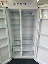 Load image into Gallery viewer, Haier 555L Double Door Fridge Freezer White / HSBS555AW