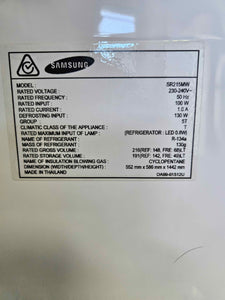 Samsung 216L Top Mount Fridge Freezer White / SR215MW