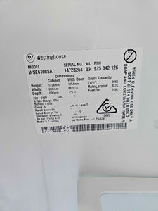 Westinghouse 606L Double Door Freezer Silver / WSE6100SA