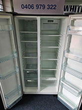 Load image into Gallery viewer, Westinghouse 606L Side By Side Fridge Freezer / WSE6100SA