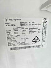 Load image into Gallery viewer, Westinghouse 606L Side By Side Fridge Freezer / WSE6100SA