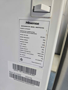 Hisense 526L Top Mount Fridge Freezer / HR6TFF527SD