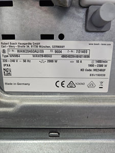 Bosch 8KG Front Load Washer / WAW28460AU