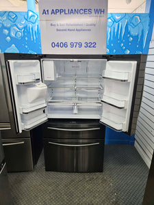 Samsung 680L French Door Fridge Freezer Black / SRF677CDBLS