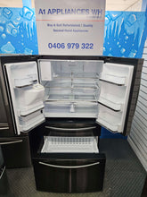 Load image into Gallery viewer, Samsung 680L French Door Fridge Freezer Black / SRF677CDBLS