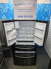 Load image into Gallery viewer, Samsung 680L French Door Fridge Freezer Black / SRF677CDBLS