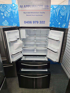 Samsung 680L French Door Fridge Freezer Black / SRF677CDBLS