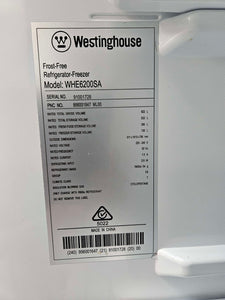 Westinghouse 622L French Door Fridge Freezer / WHE6200SA