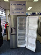 Load image into Gallery viewer, LG 635L Double Door Fridge Freezer Silver / GS-D635PLC