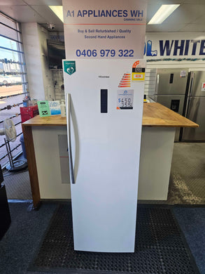 Hisense 355L Upright Fridge ONLY /  HR6AFF355D