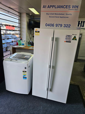BARGAIN!!! Package Deal!!! Westinghouse 606L Double Door Fridge Freezer and LG 10Kg Top Load Washer