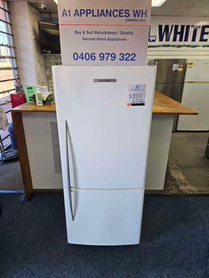 Fisher & Paykel 404L Bottom Mount Fridge Freezer White / E406B