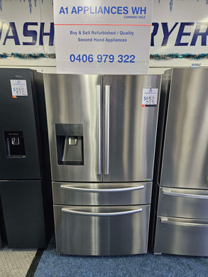 Hisense 701L French Door Fridge Freezer Silver / HR6FDFF701SW
