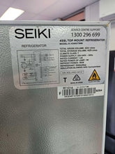 Load image into Gallery viewer, Seiki 459L Top Mount Fridge Freezer / SC-459AU7TMW