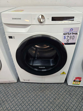 Samsung 8kg Heat Pump Smart Dryer / DV80T5420AW