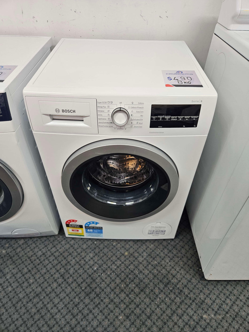 Bosch 8Kg Front Load Washer / WAT2426AU