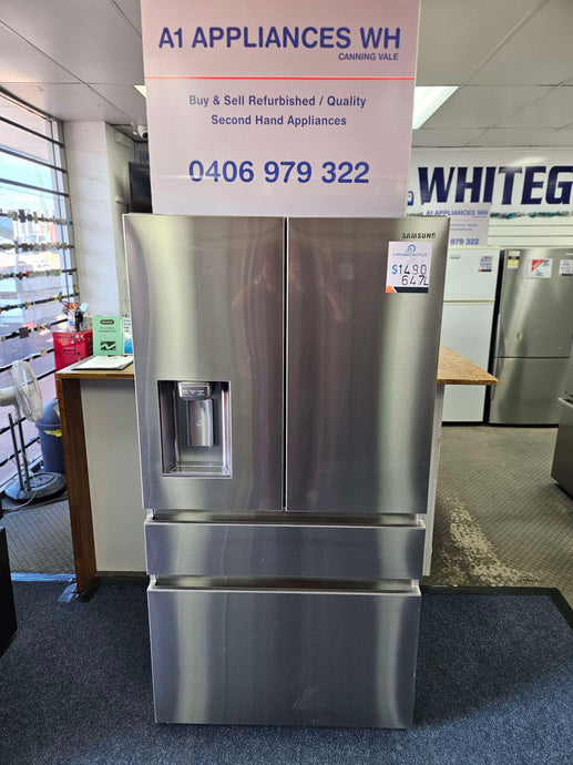Samsung 647L French Door Fridge Freezer / SRF644CDLS - A1 Appliances Jo Cool Whitegoods
