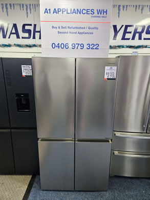 Hisense 670L French Door Fridge Freezer / HR6CDFF670S