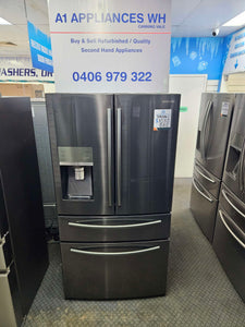 Samsung 680L French Door Fridge Freezer Black / SRF677CDBLS