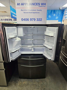 Samsung 680L French Door Fridge Freezer Black / SRF677CDBLS