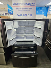 Load image into Gallery viewer, Samsung 680L French Door Fridge Freezer Black / SRF677CDBLS
