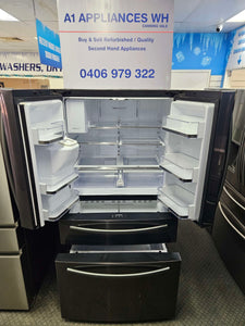Samsung 680L French Door Fridge Freezer Black / SRF677CDBLS