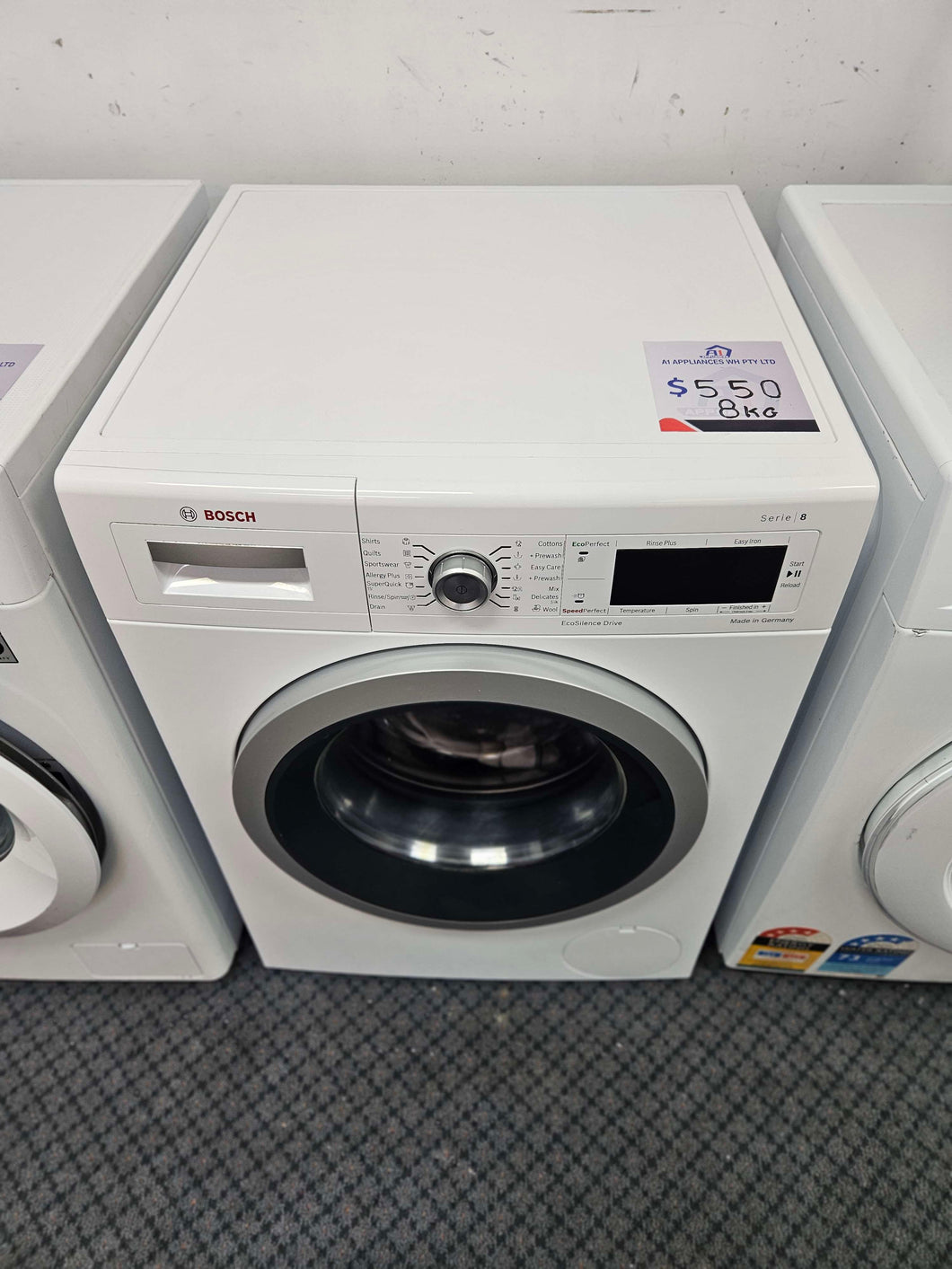 Bosch 8KG Front Load Washer / WAW28460AU