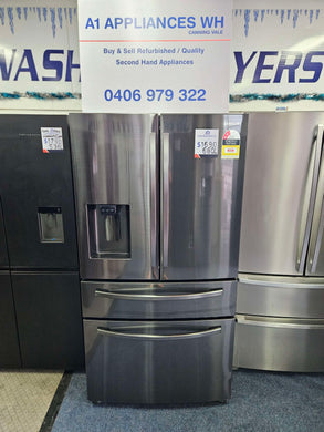 Samsung 680L French Door Fridge Freezer / SRF676CDBLS