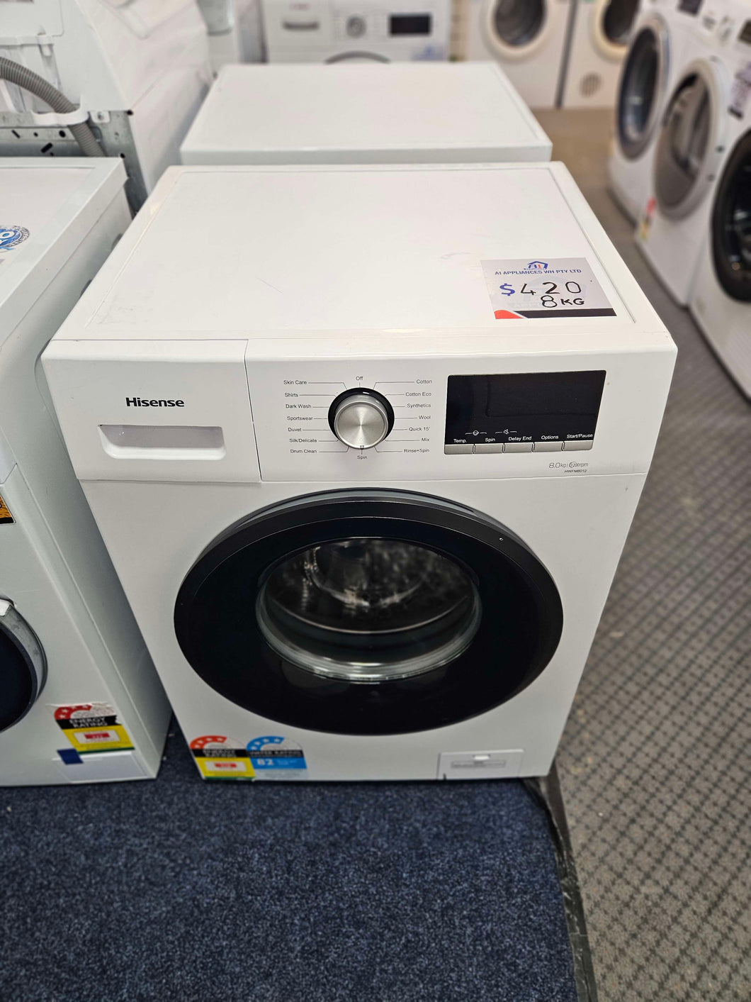Hisense 8KG Front Load Washer / HWFM8012