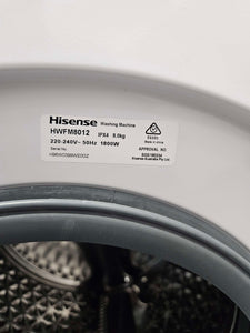 Hisense 8KG Front Load Washer / HWFM8012