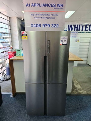 Haier 514L Quad Door Fridge Freezer / HRF516YS - A1 Appliances Jo Cool Whitegoods