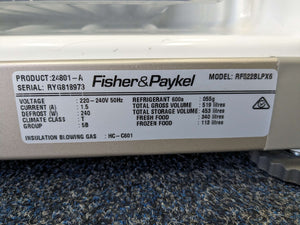 Fisher & Paykel 519L Bottom Mount Silver