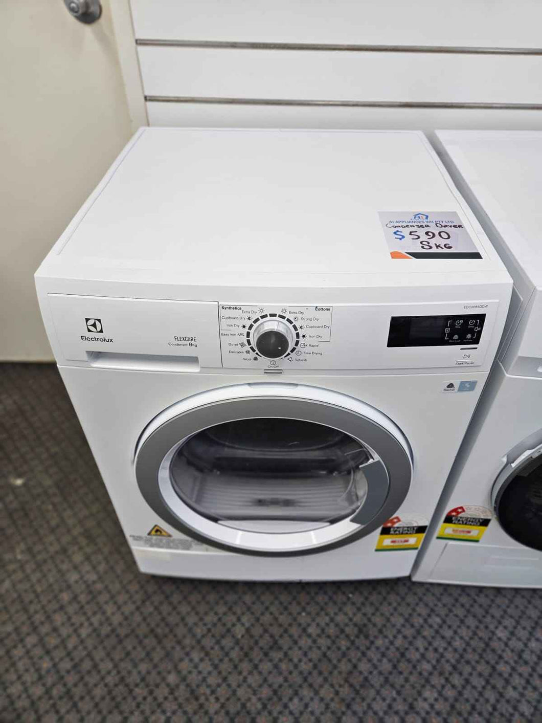 Electrolux 8KG Condenser Dryer / EDC2086GDW