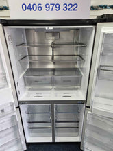 Load image into Gallery viewer, LG 706L 4 Door Fridge Freezer, French Door Dark Silver / GF-D706BSL