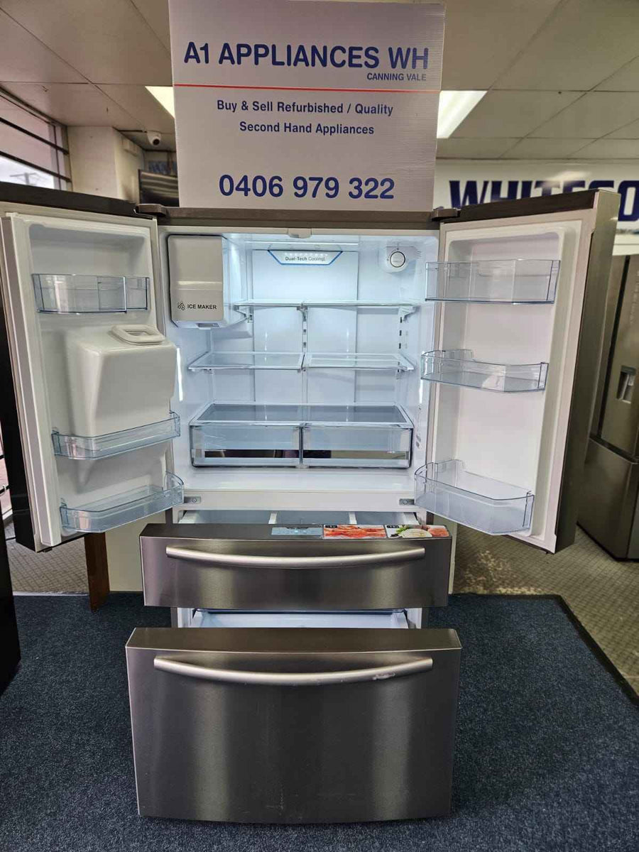 Hisense 701L French Door Fridge Freezer Silver / HR6FDFF701SW – A1 ...