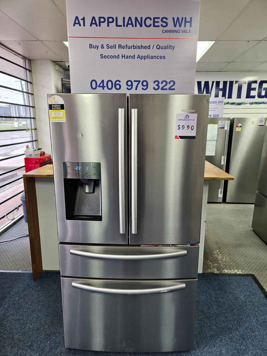 Hisense 701L French Door Fridge Freezer Silver / HR6FDFF701SW – A1 ...