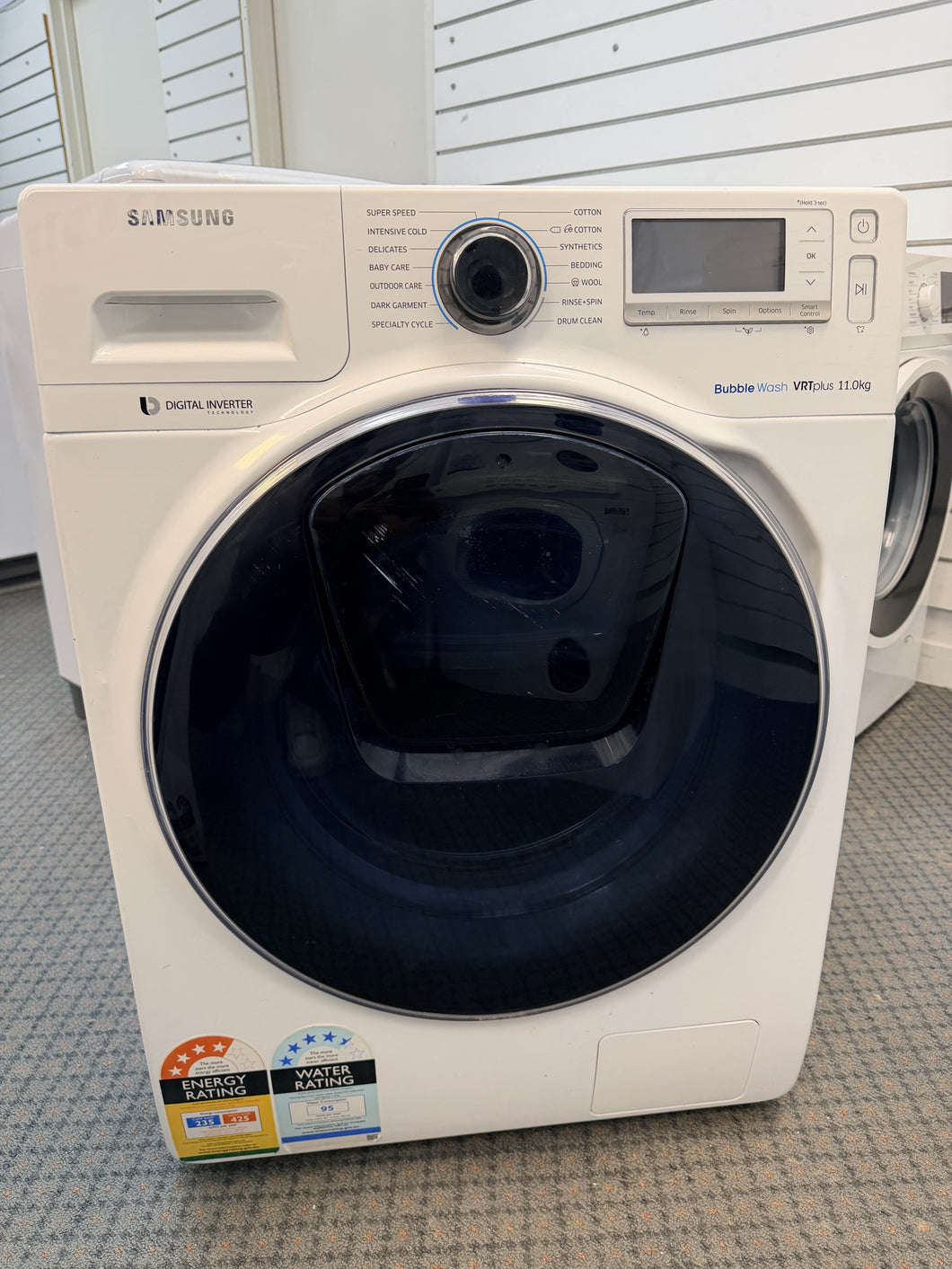 Samsung WW11K8412OW 11kg AddWash™ Front Load Washer