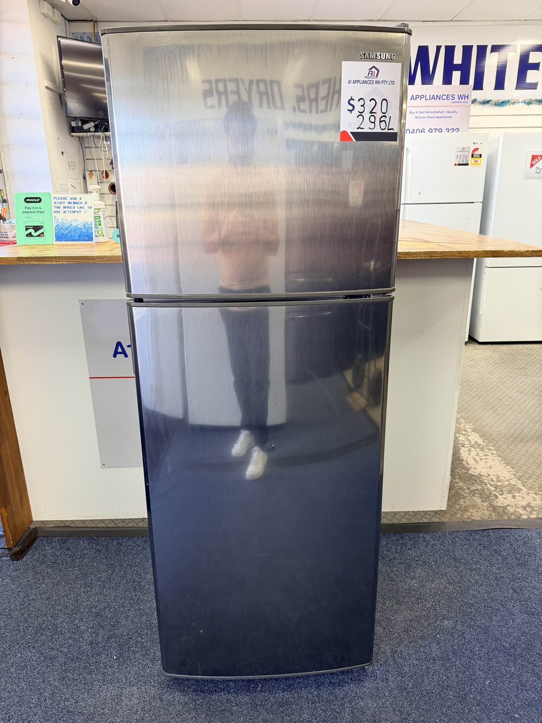 Samsung SR295NP 296L Top Mount Refrigerator - A1 Appliances Jo Cool Whitegoods