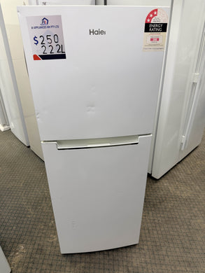 Haier HRF220TW 221L Top Mount Refrigerator - A1 Appliances Jo Cool Whitegoods