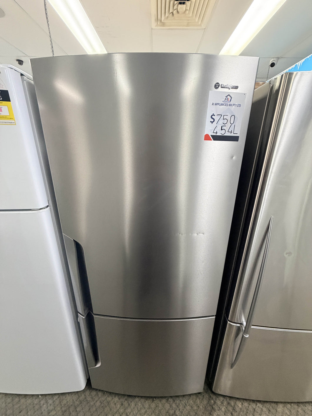 Westinghouse WBE4500SA 453L Bottom Mount Refrigerator