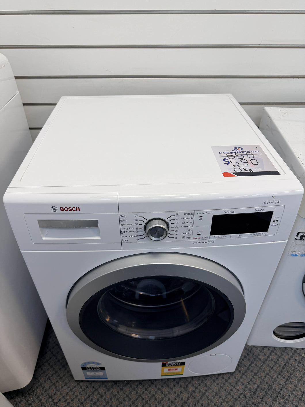 Bosch WAW28460AU/09 8kg Front Load Washing Machine