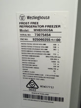 Load image into Gallery viewer, Westinghouse WHE6060SA 605 L French‑Door Fridge – Stainless Steel, Water &amp; Ice Dispenser