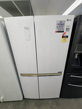 Load image into Gallery viewer, LG GS‑B680WL 687 L Side‑by‑Side Fridge – White, Inverter Linear Compressor