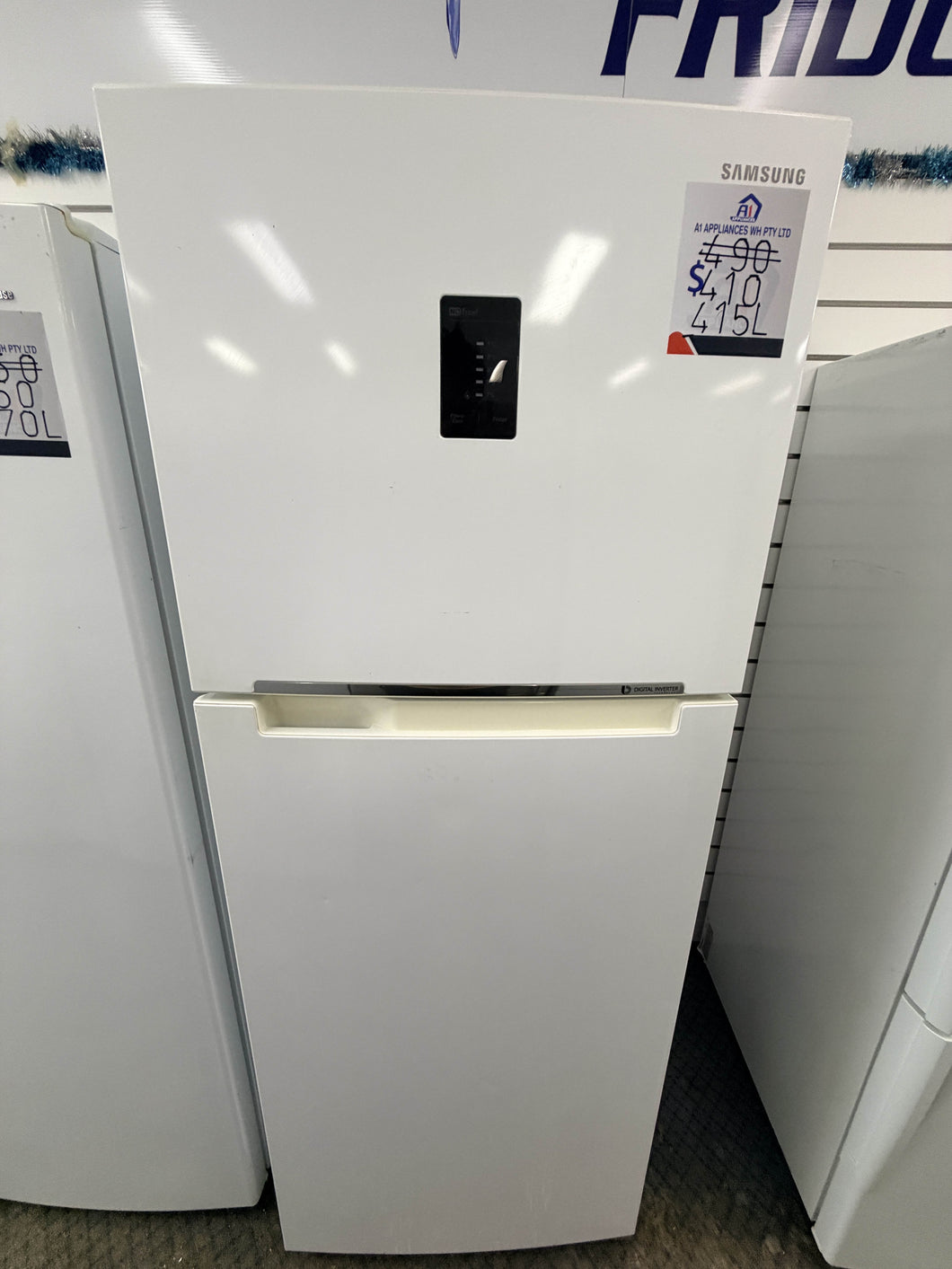 Samsung SR414MW 414L Top-Mount Refrigerator – White, Frost-Free