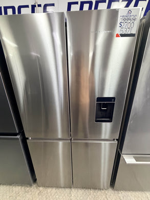 Fisher & Paykel RF605QNUVX1 538 L Quad-Door Fridge – Stainless Steel, Ice & Water